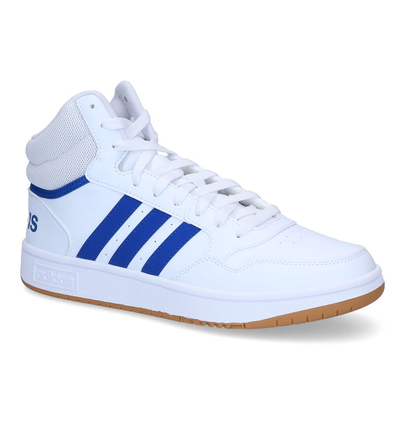 adidas Hoops 3.0 Mid Zwarte Sneakers voor heren (326291)