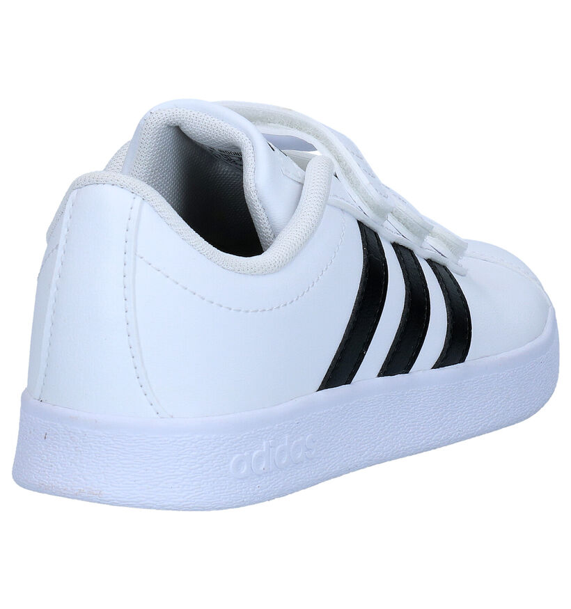 adidas VL Court 2.0 CMF Witte Sneakers in kunststof (317288)