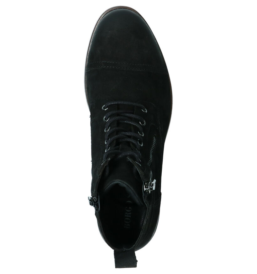 Borgo Sport Zanuu Chaussures hautes en Noir en nubuck (263258)