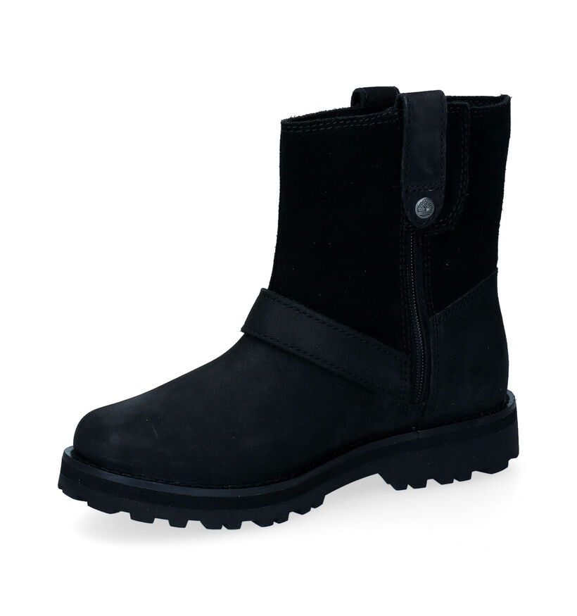 Timberland Courma Kid Biker Boot en Noir pour garçons (293804) - pour semelles orthopédiques