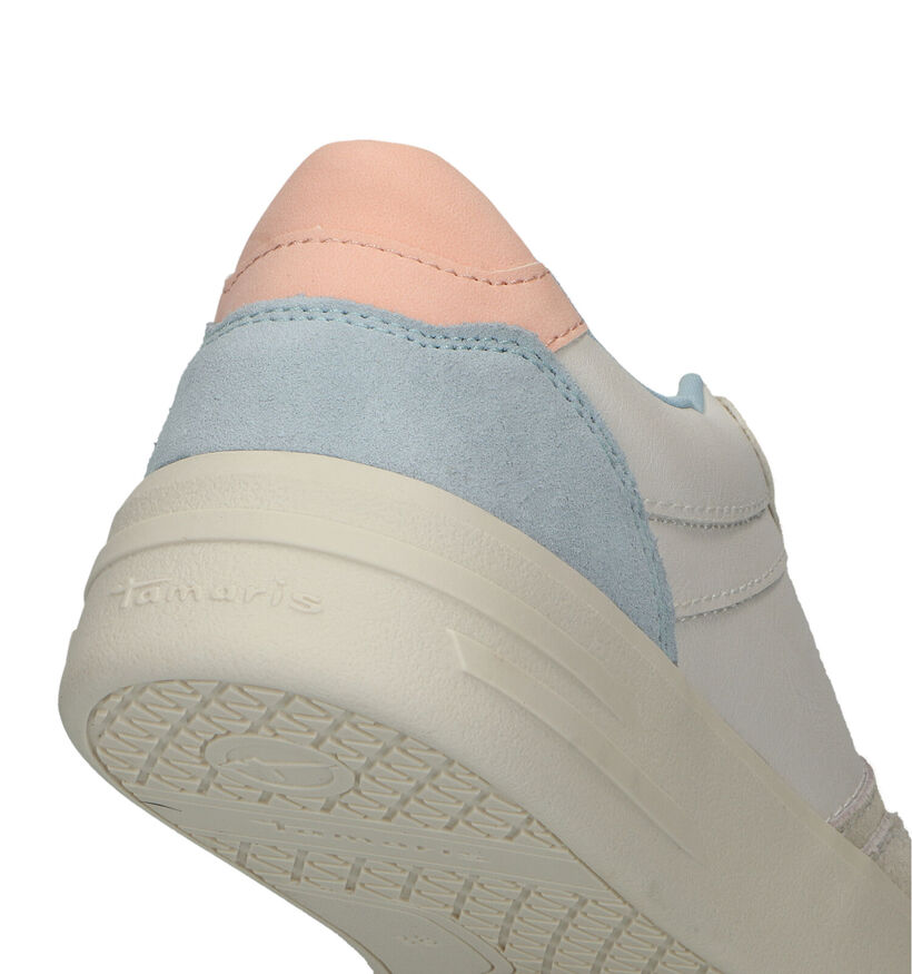 Tamaris Baskets casual en Écru en simili cuir (320547)
