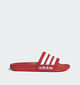 adidas Adilette Shower Claquettes en Rouge pour hommes (367000)
