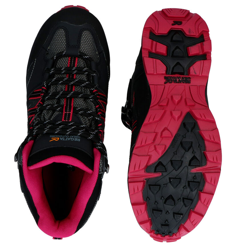 Regatta Samaris II Chaussures de marche en Noir en simili cuir (293223)