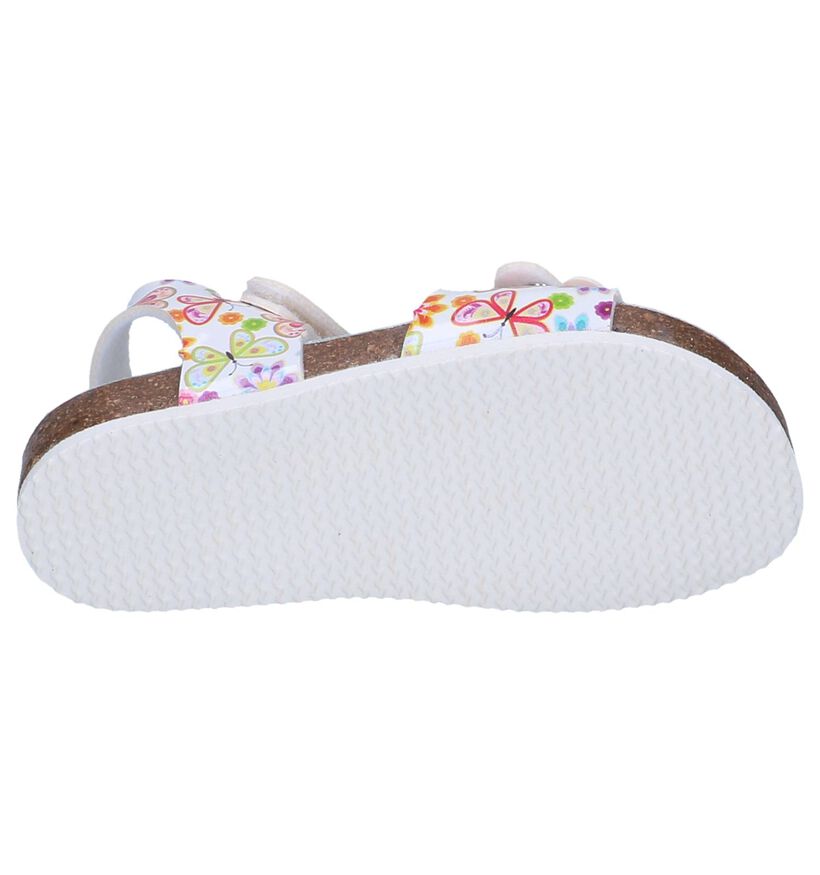 Witte Sandalen Lelli Kelly Sonia Velcro in kunstleer (245680)