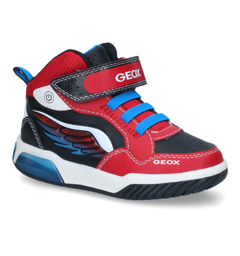 Geox Inek Blauwe Sneakers in kunstleer (312560)