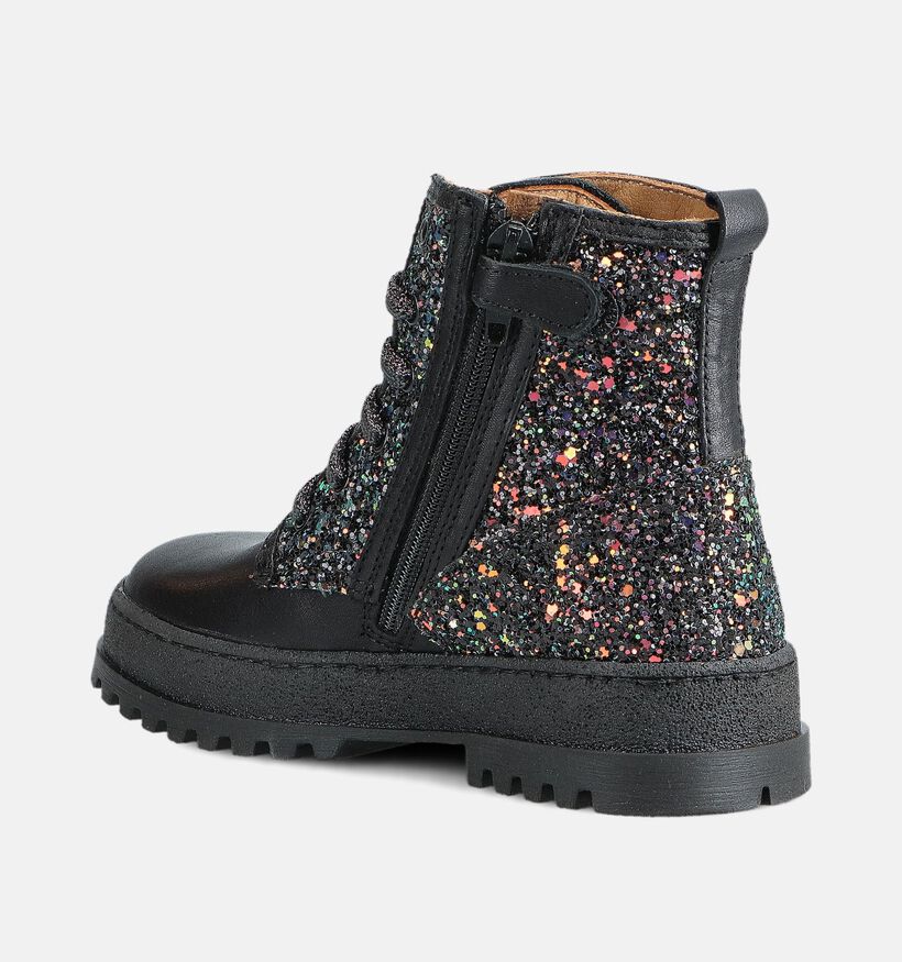 STONES and BONES Blesa Boots en Noir STONES and BONES Blesa Boots en Noir pour filles (361984) - pour semelles orthopédiques