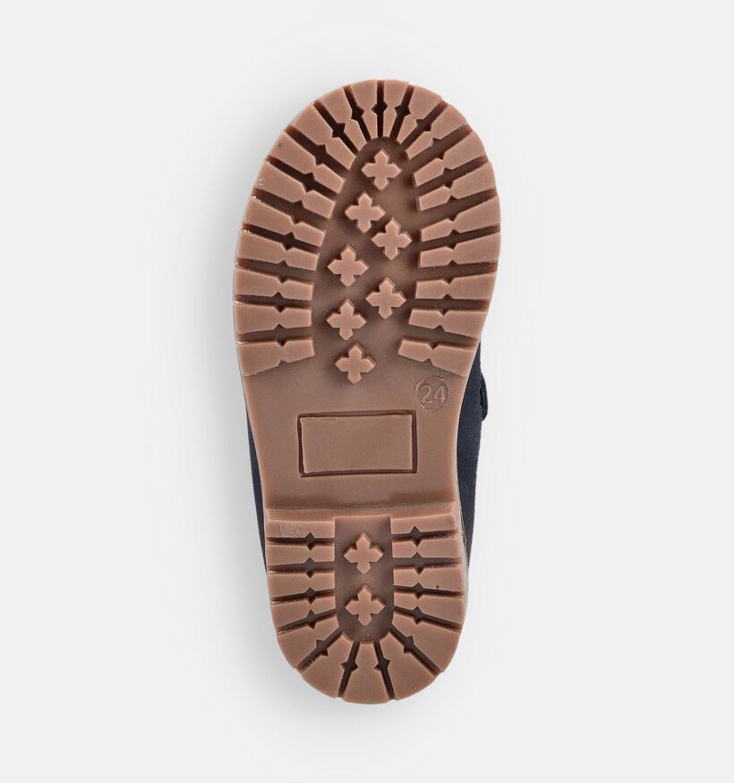 Milo & Mila Blauwe Velcroboots voor jongens, meisjes (363292)
