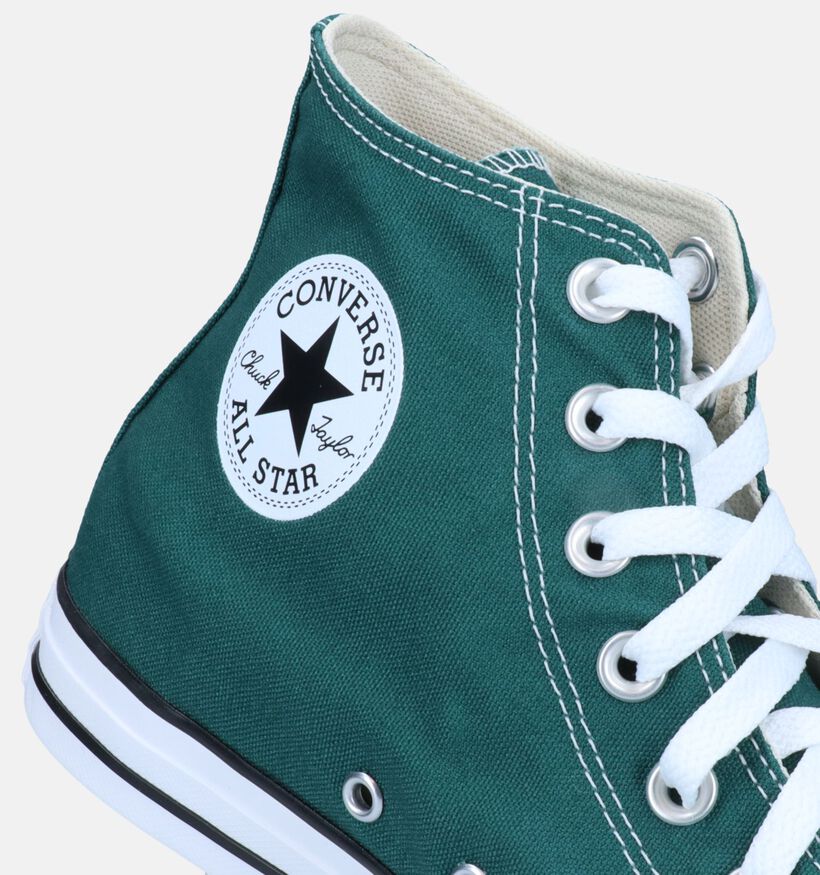 Converse Chuck Taylor All Star Fall Tone Baskets en Vert pour hommes (327832)