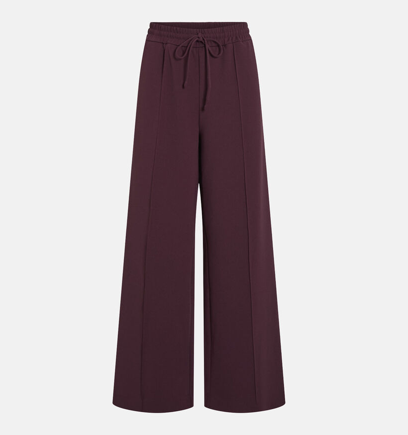 Vila Clua Pantalon classique en Bordeaux pour femmes (378469)