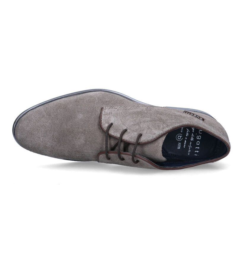 Bugatti Taupe Geklede Schoenen voor heren (319243)