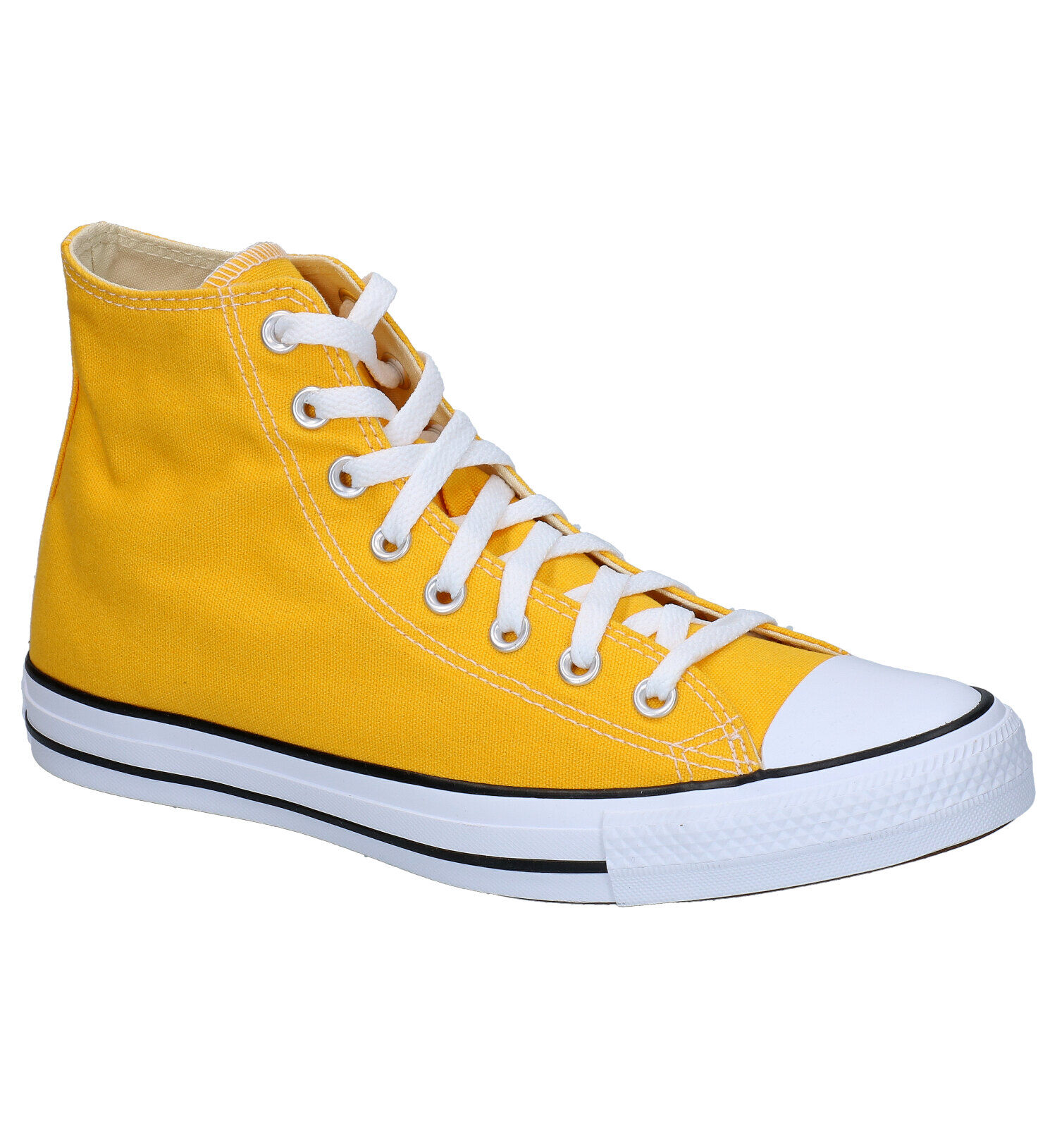 Gele converse shop all stars