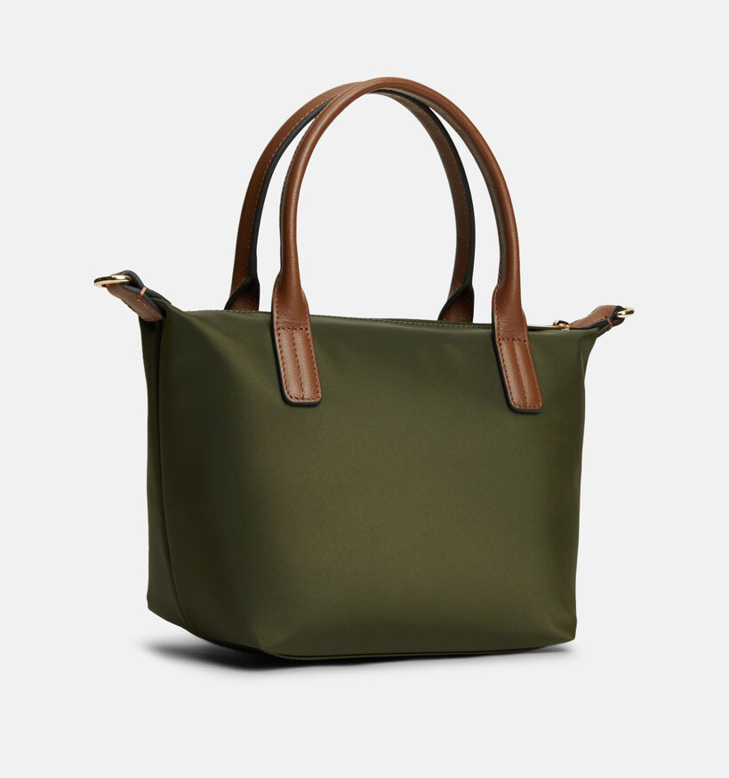 Tommy Hilfiger Popette Mini Tote Sac &agrave; main en Vert kaki pour femmes (379494)