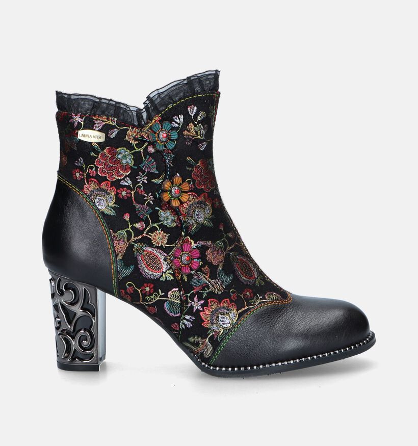 Laura Vita Ledao 09 Bottillons en Noir pour femmes (348002)
