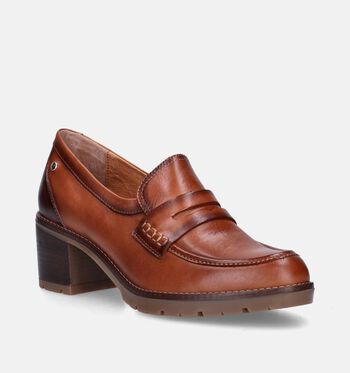 Pikolinos Pumps Zwart/Cognac