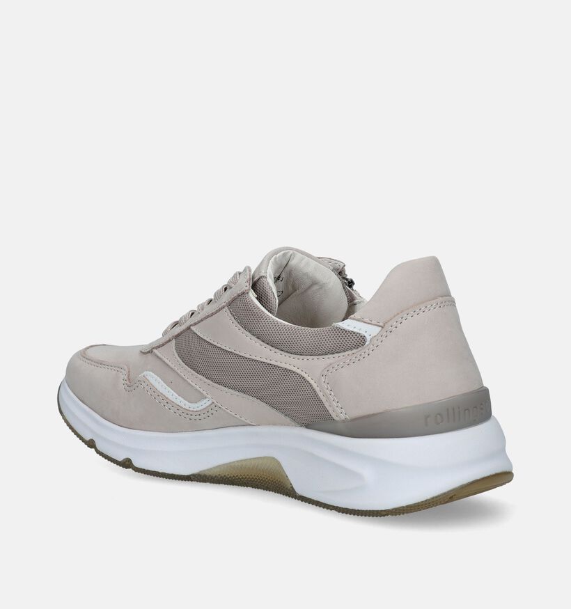 Gabor Rollingsoft Blauwe Sneakers voor dames (336169) - geschikt voor steunzolen