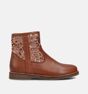 Beberlis High Laarzen Cognac