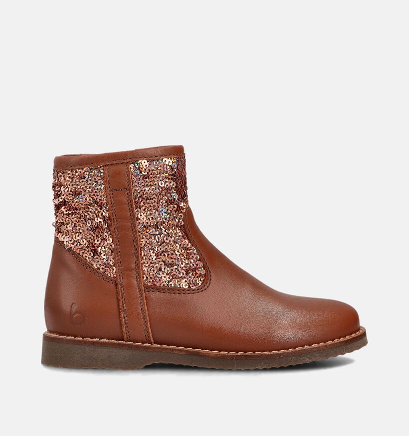 Beberlis Cognac Korte Laarzen voor meisjes (380653)