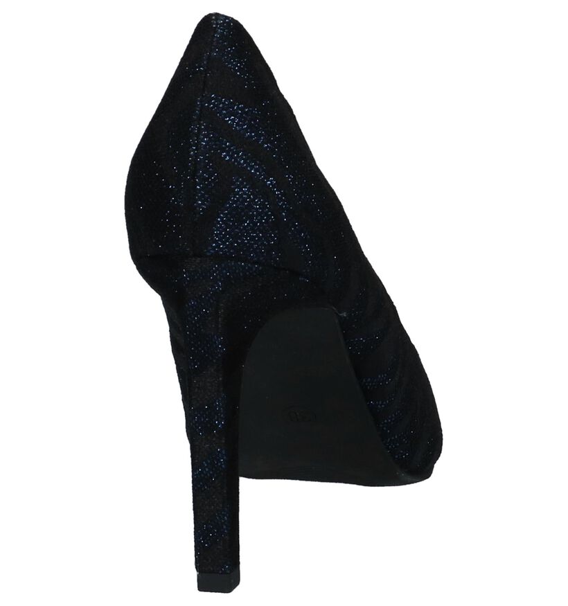 Pumps met Hoge Hak Donkerblauw Youh! in stof (226308)