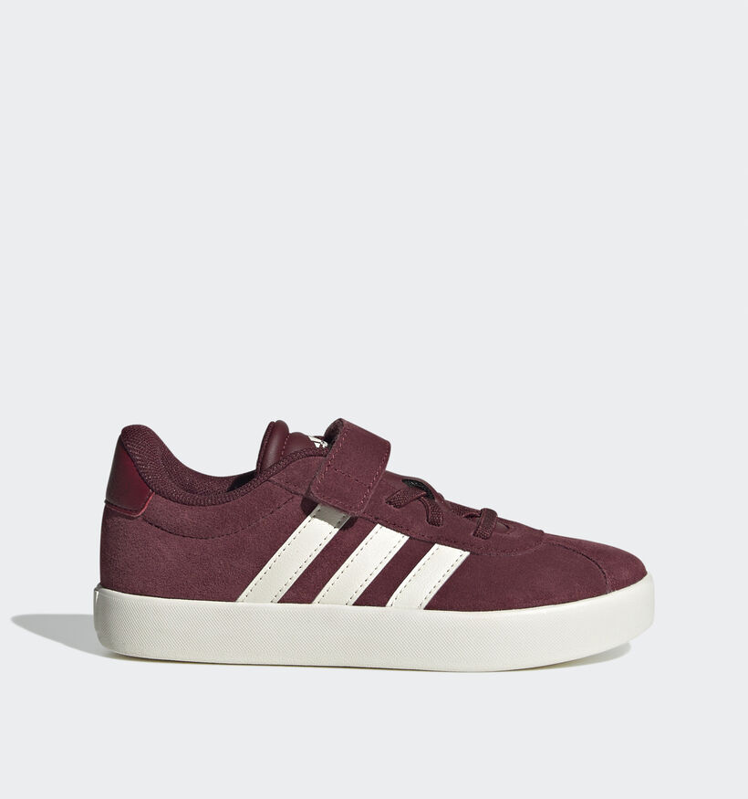 adidas Court 3.0 Bordeaux Sneakers voor meisjes (348981)