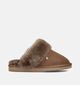 Warmbat Flurry Bruine Open Pantoffels voor dames (379629)