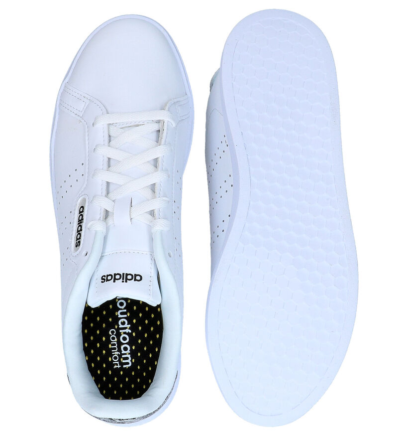 adidas Courtpoint CL X Witte Sneakers in kunstleer (276445)