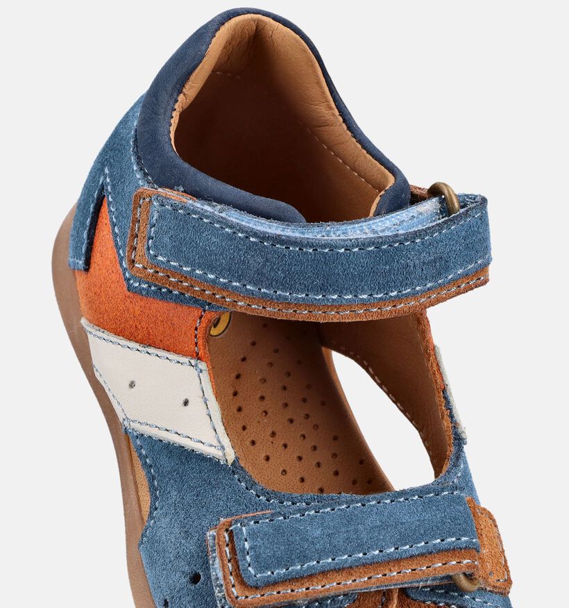 STONES and BONES Nato Sandales pour b&eacute;b&eacute; en Bleu fonc&eacute; pour gar&ccedil;ons (369658)