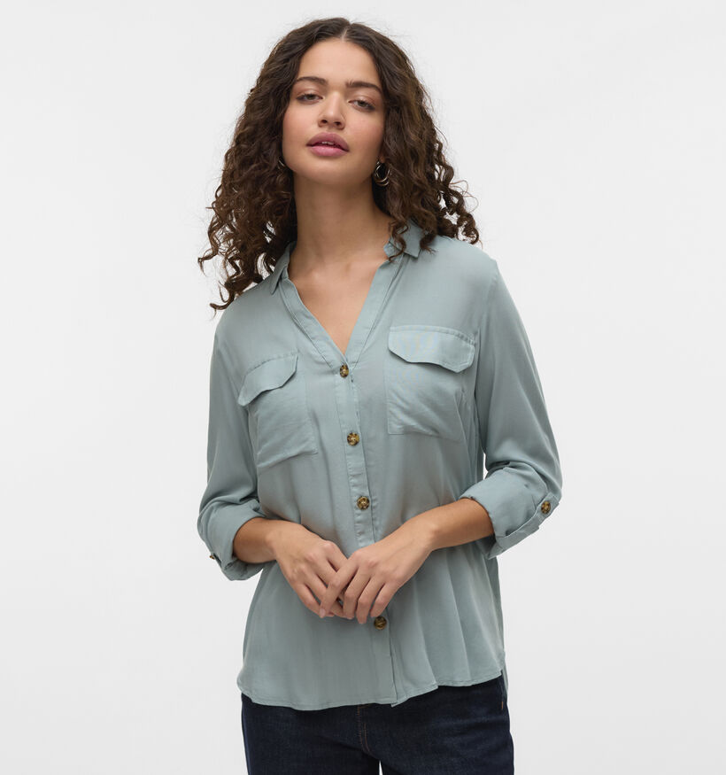 Vero Moda Bumpy Groen Hemd voor dames (352213)