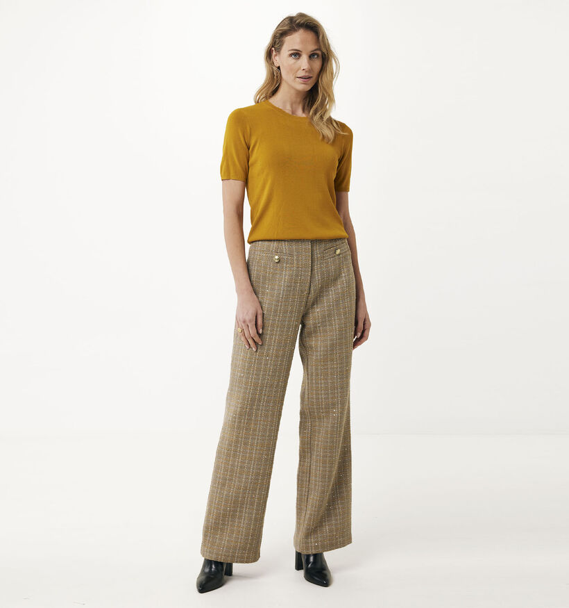 Mexx Bruine Geklede Broek voor dames (361061)