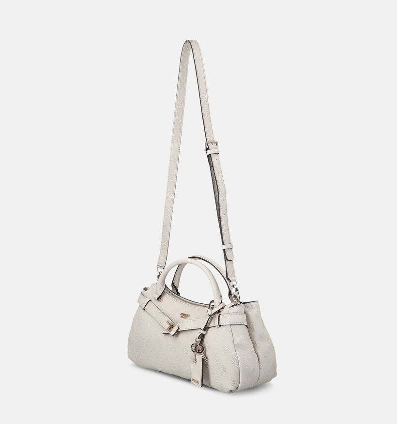 Guess Ella Logo Ecru Handtas voor dames (375917)