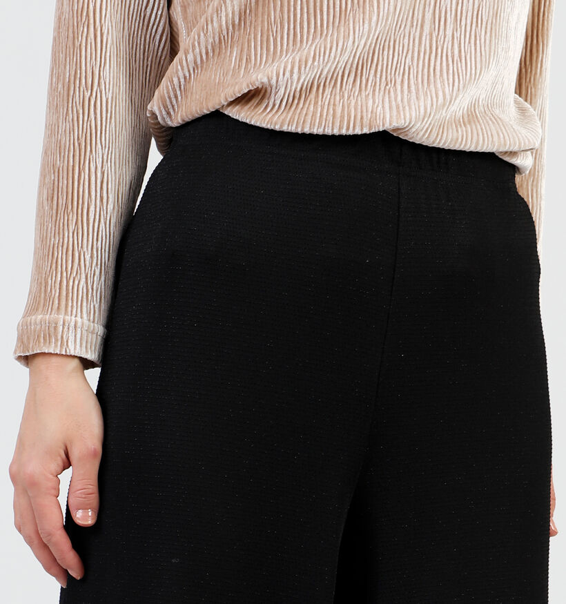 Vero Moda Kanva Zwarte Wijde broek voor dames (349085)