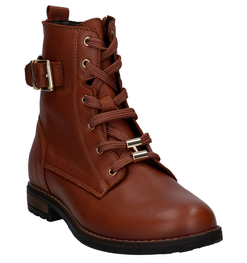 Kipling Figino Bottines en Cognac en cuir (298566)