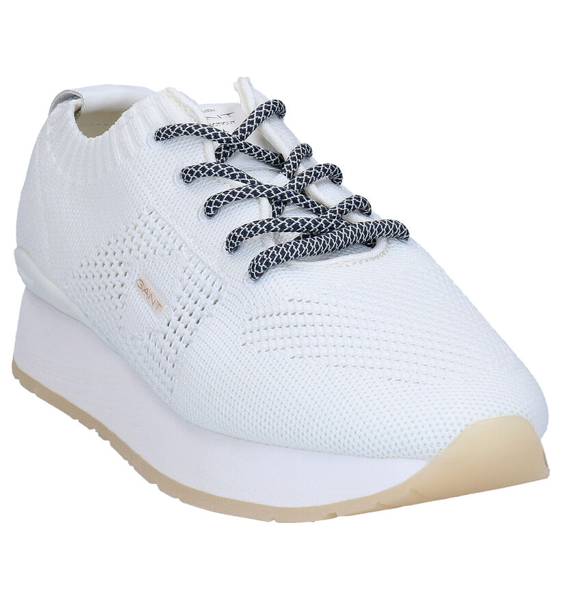 Gant Bevinda Witte Sneakers in stof (271309)