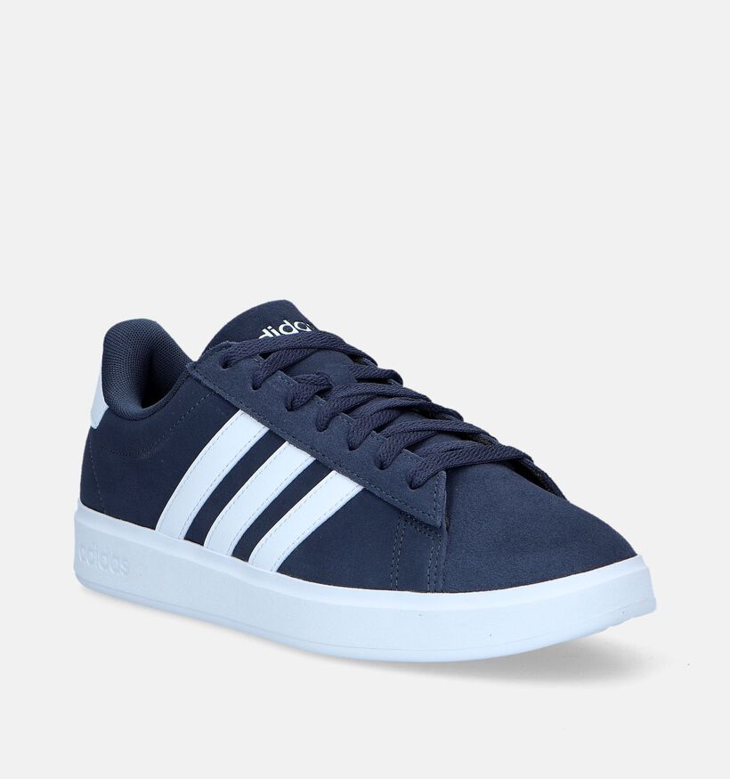 adidas Grand Court 2.0 Baskets en Bleu pour hommes (341466)