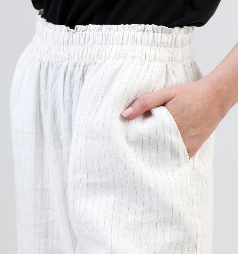 JDY Petra Linen HW Witte Short voor dames (342186)