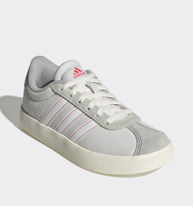 adidas VL Court 3.0 Grijze Sneakers voor jongens (365434) - geschikt voor steunzolen