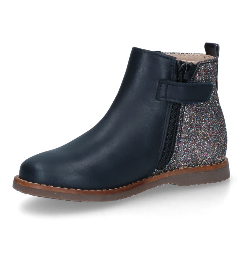 Beberlis Bottes courtes en Bleu foncé pour filles (297350)