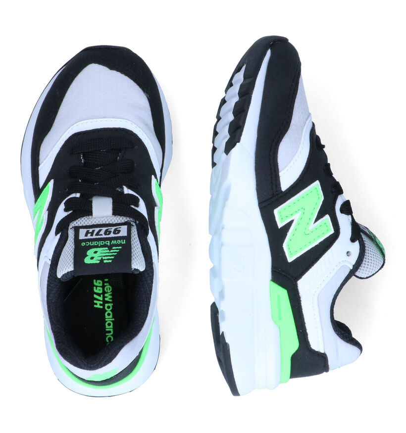 New Balance PR997 Baskets en Noir pour garçons (301710) - pour semelles orthopédiques