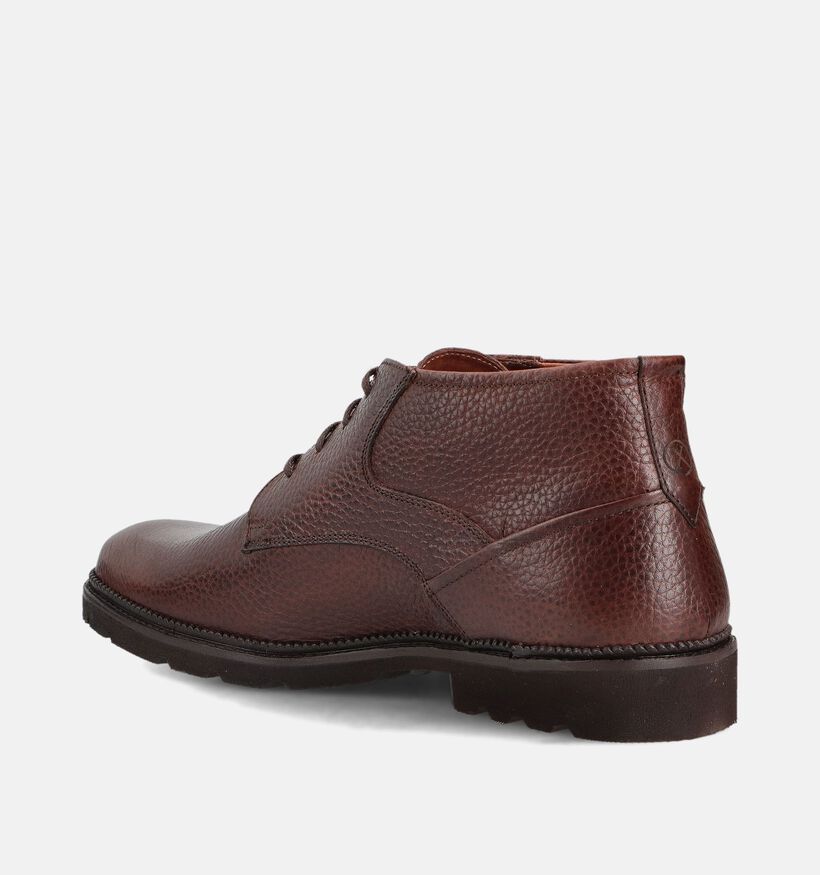 Ambiorix Norino Bruine Geklede Schoenen voor heren (365011) - geschikt voor steunzolen