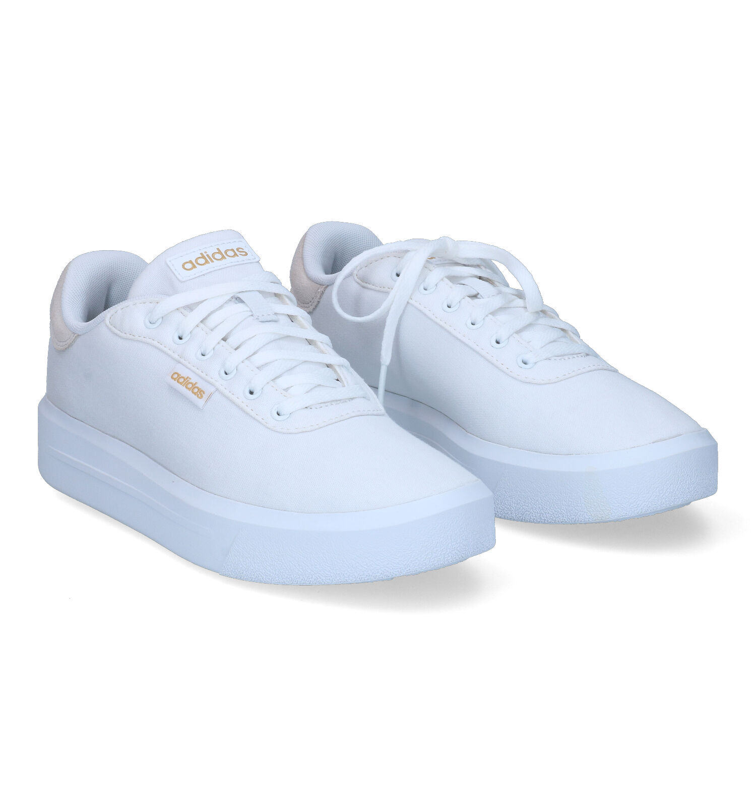 adidas Court Platform Witte Sneakers Dames Sneakers Online op TORFS.BE
