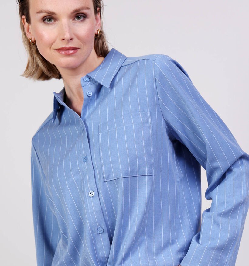 Minus Odelia Chemise en Bleu pour femmes (371819)