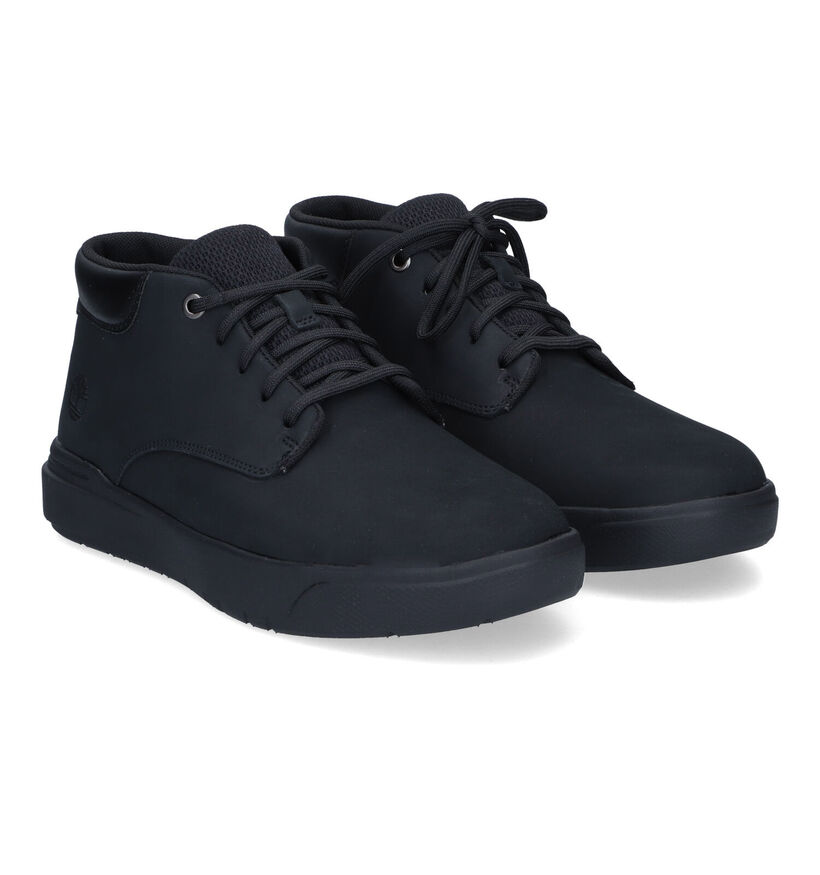 Timberland Seneca Bay Zwarte Bottines in nubuck (313460)