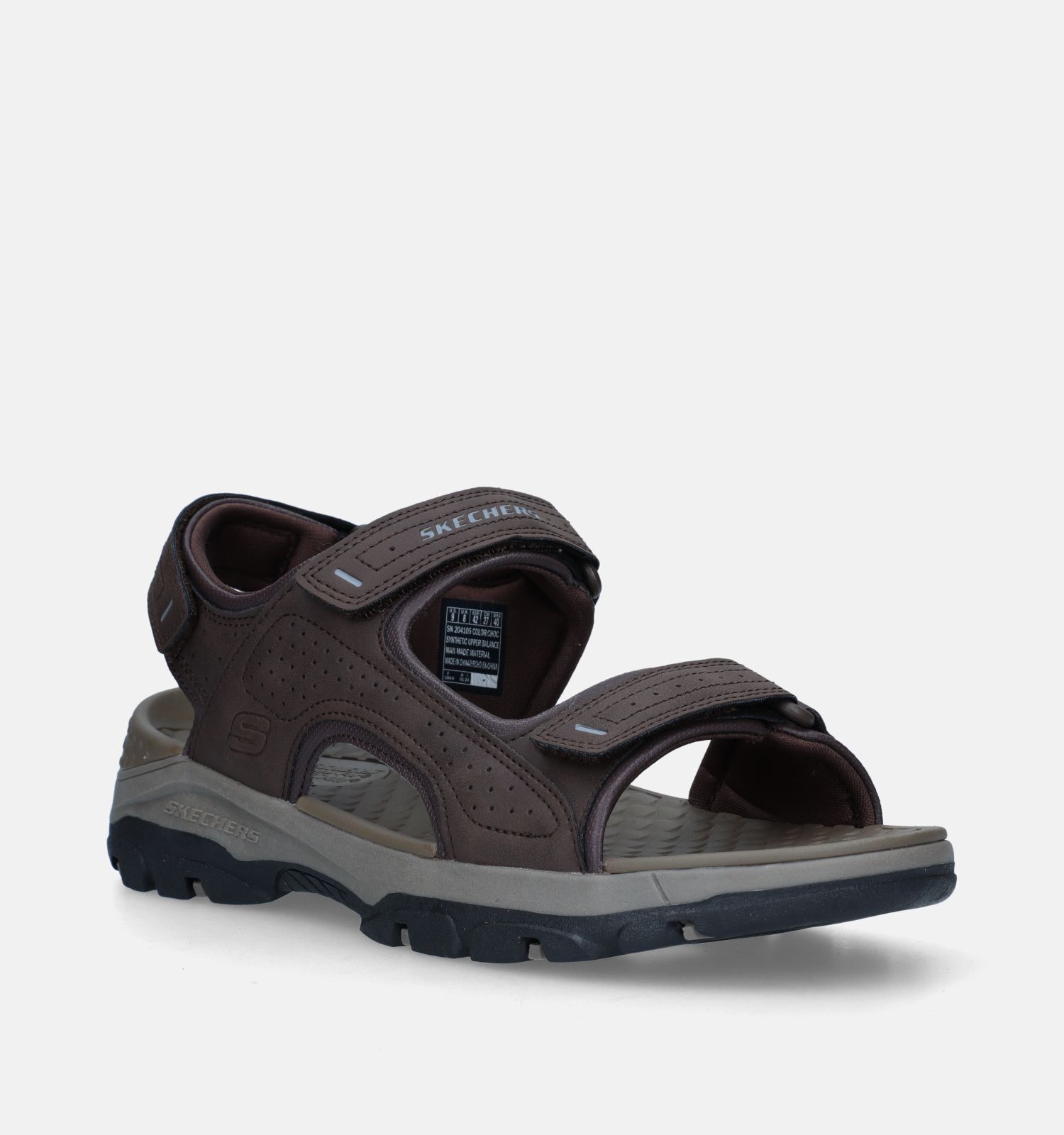 Skechers Tresmen Gago Relaxed Fit Bruine Sandalen | Heren Sandalen | Online  op TORFS.BE