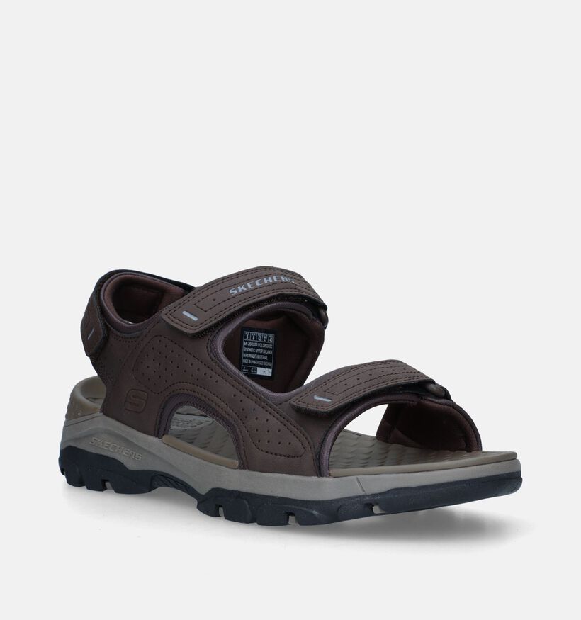 Skechers Tresmen Gago Relaxed Fit Bruine Sandalen voor heren (339689)