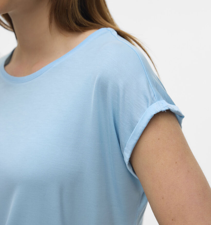 Vero Moda Ava Blauw Basic T-shirt voor dames (352195)