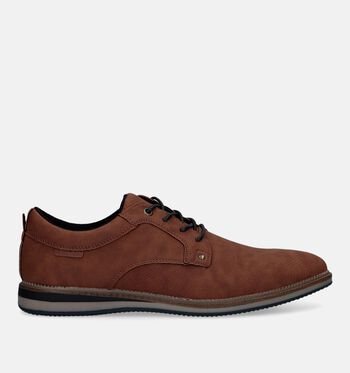 Geklede schoenen cognac