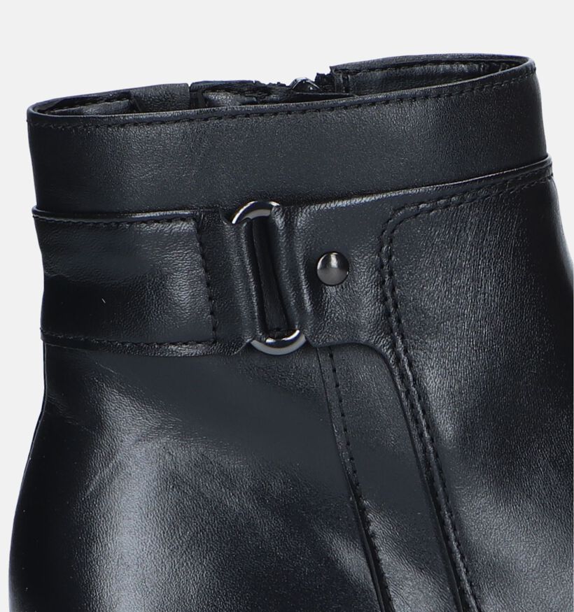 Comfort Bottines plates en Noir pour femmes (331196) - pour semelles orthopédiques