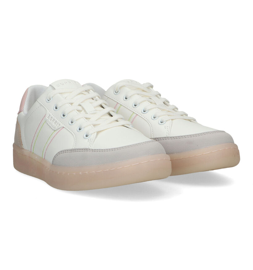 Esprit Baskets casual en Blanc pour femmes (320807) - pour semelles orthopédiques