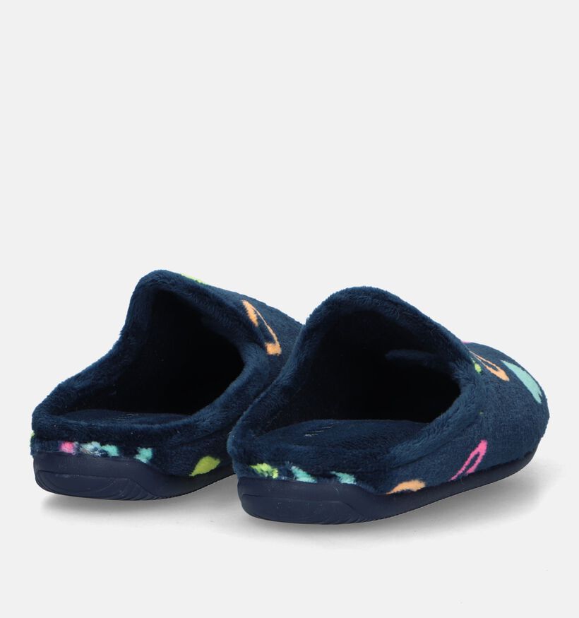 Milo & Mila Pantoufles ouvertes en Bleu pour filles (332300)