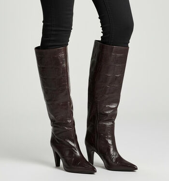 Bronx Bottes Noir/Marron