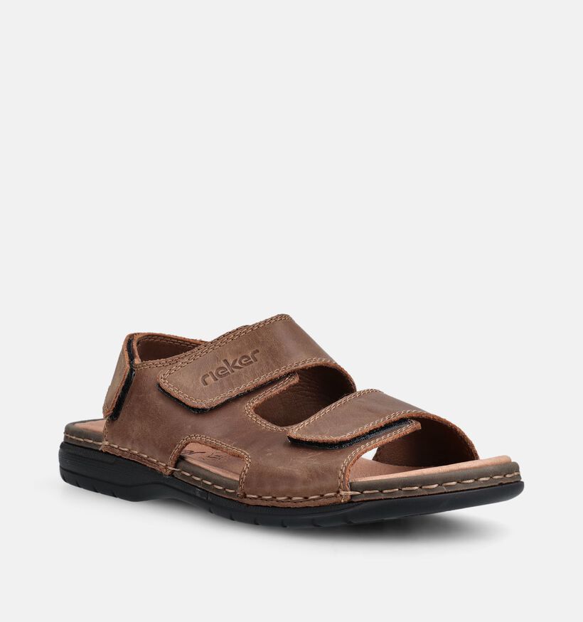 Rieker Sandales en Marron pour hommes (370507)
